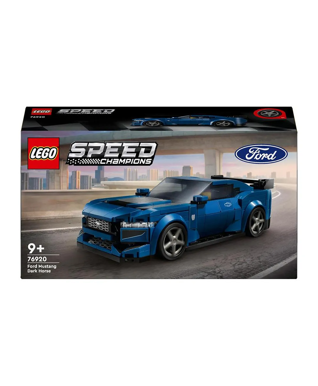 السيارة الرياضية Ford Mustang Dark Horse 76920 من LEGO® Speed Champions - الصورة 4
