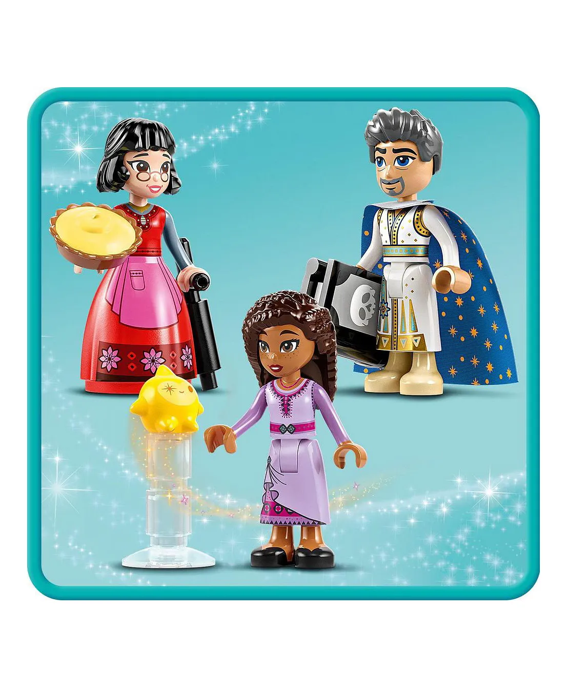 مجموعة لعبة بناء قلعة الملك ماغنيفيكو 43224 من LEGO® | Disney (613 قطعة) - الصورة 8