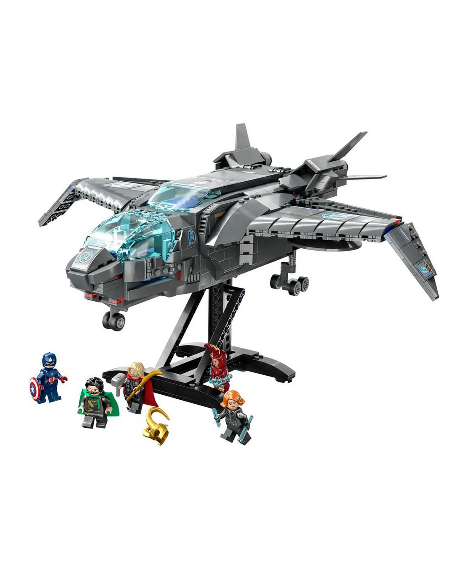 مجموعة لعبة بناء طائرة كوين للمنتقمين 76248 من LEGO® Marvel (795 قطعة) - الصورة 6