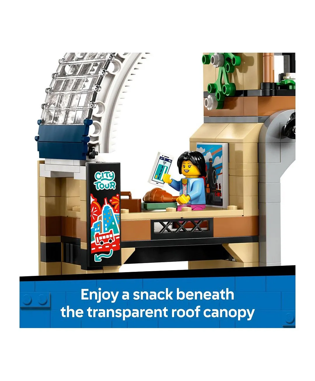 مجموعة محطة القطار المركزية من ليغو® سيتي لهواة ألعاب التشييد ومصغرات مركبات السكك الحديدية 60469 - 752 قطعة - الصورة 6