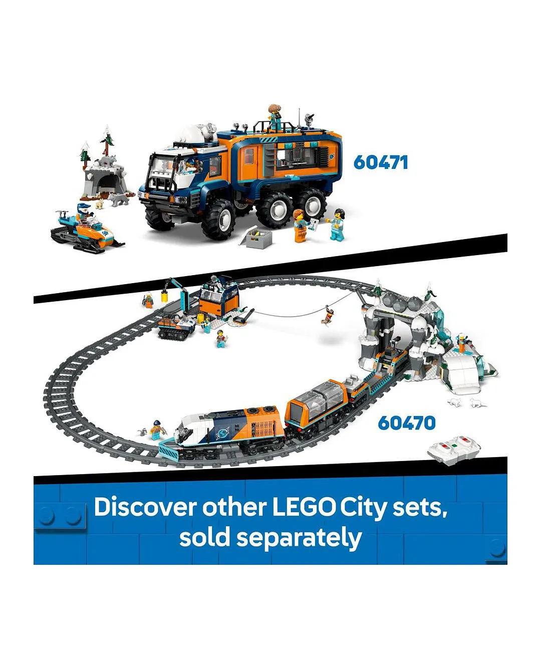 مجموعة محطة القطار المركزية من ليغو® سيتي لهواة ألعاب التشييد ومصغرات مركبات السكك الحديدية 60469 - 752 قطعة - الصورة 8