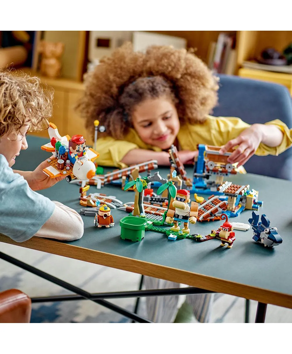مجموعة التوسيع جولة عربة منجم ديدي كونغ 71425 من LEGO® Super Mario™ (1157 قطعة) - الصورة 5