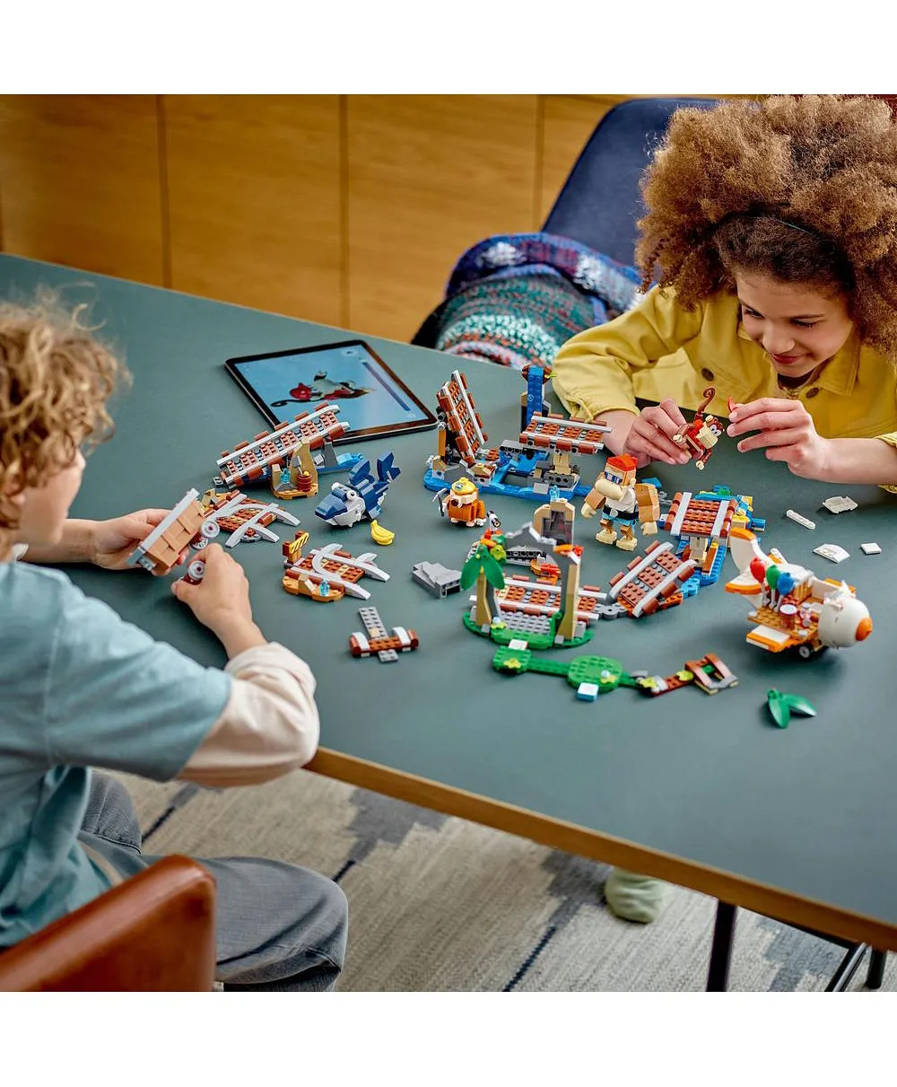 مجموعة التوسيع جولة عربة منجم ديدي كونغ 71425 من LEGO® Super Mario™ (1157 قطعة) - الصورة 6