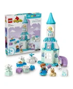 لعبة الأطفال الدارجين القابلة للبناء المصمّمة للعب التظاهر حفل آنا وإلسا في القلعة المثلجة 10455 من ليغو® DUPLO® Disney‎ - 54 قطعة