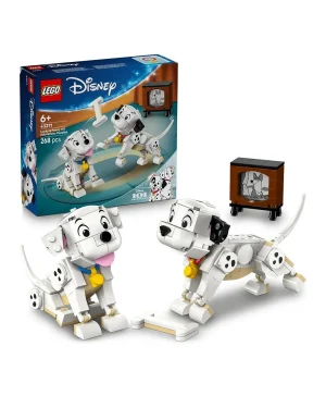 جراء فيلم مئة مرقش ومرقش لاكي وبيني من ليغو® Disney‎، فكرة هدية، لعبة بناء للأطفال 43271 - 268 قطعة