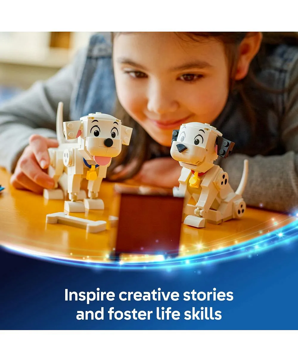 جراء فيلم مئة مرقش ومرقش لاكي وبيني من ليغو® Disney، فكرة هدية، لعبة بناء للأطفال 43271 - 268 قطعة - الصورة 6