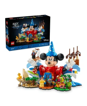 مجموعة سحر ديزني من LEGO® Ideas، هدية للبالغين 21352