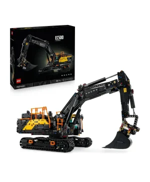 مجموعة الحفّار Volvo EC500 Hybrid من ليغو® Technic، هدية للبالغين 42215 - 2359 قطعة