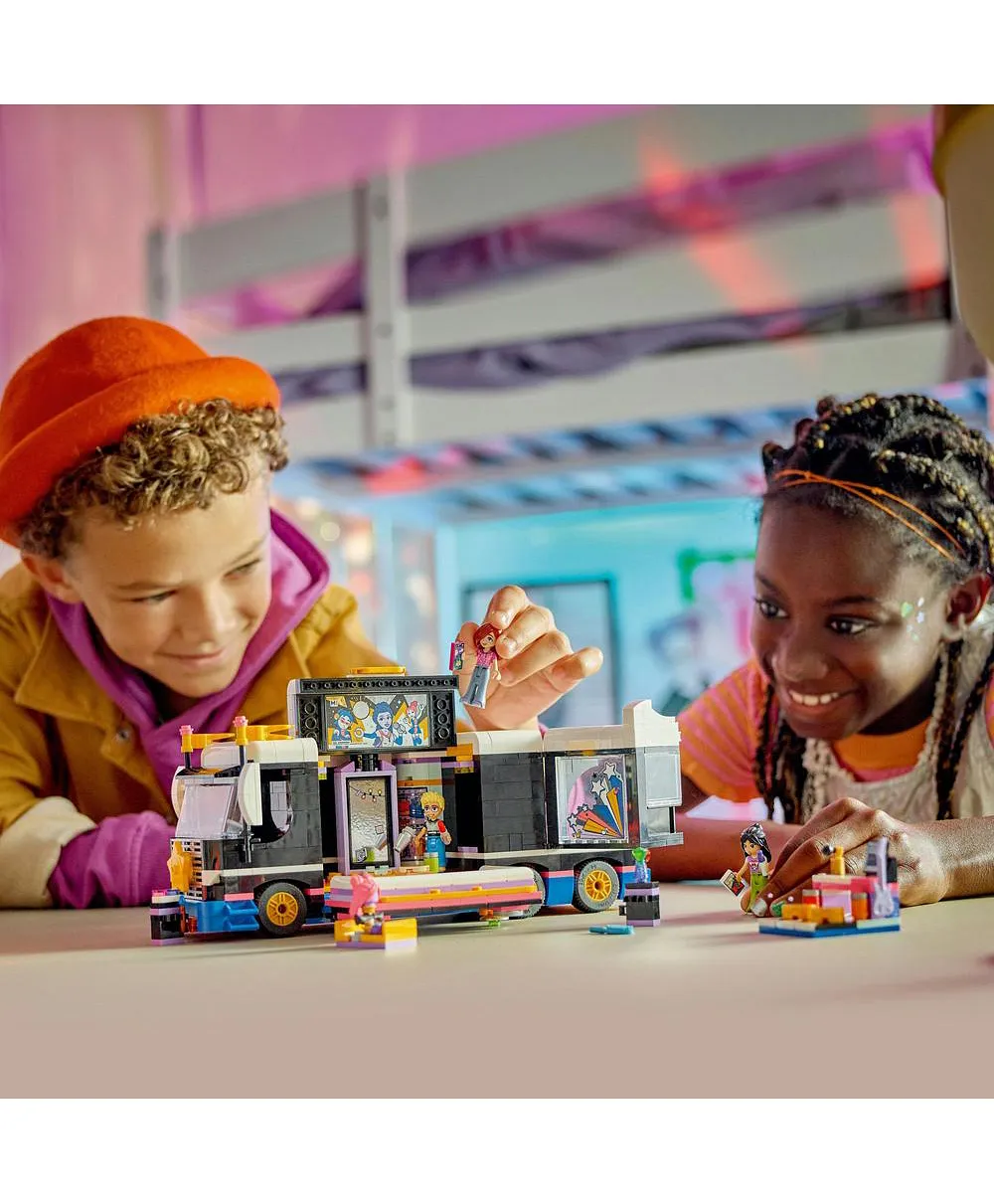لعبة حافلة الجولة الموسيقية لنجوم البوب 42619 من LEGO® Friends - الصورة 5