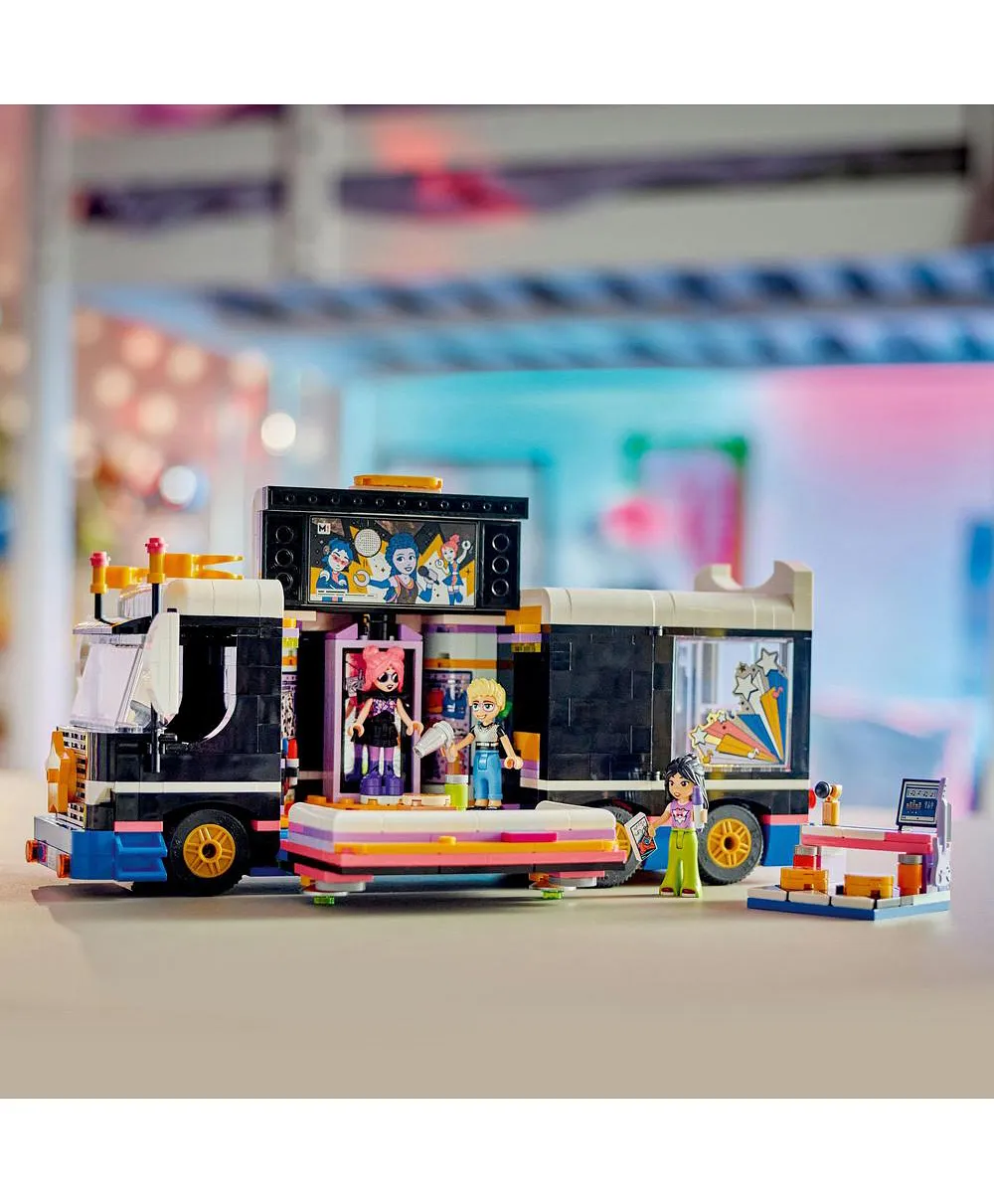 لعبة حافلة الجولة الموسيقية لنجوم البوب 42619 من LEGO® Friends - الصورة 7