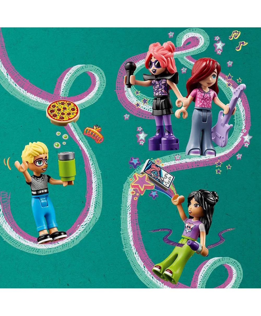 لعبة حافلة الجولة الموسيقية لنجوم البوب 42619 من LEGO® Friends - الصورة 10