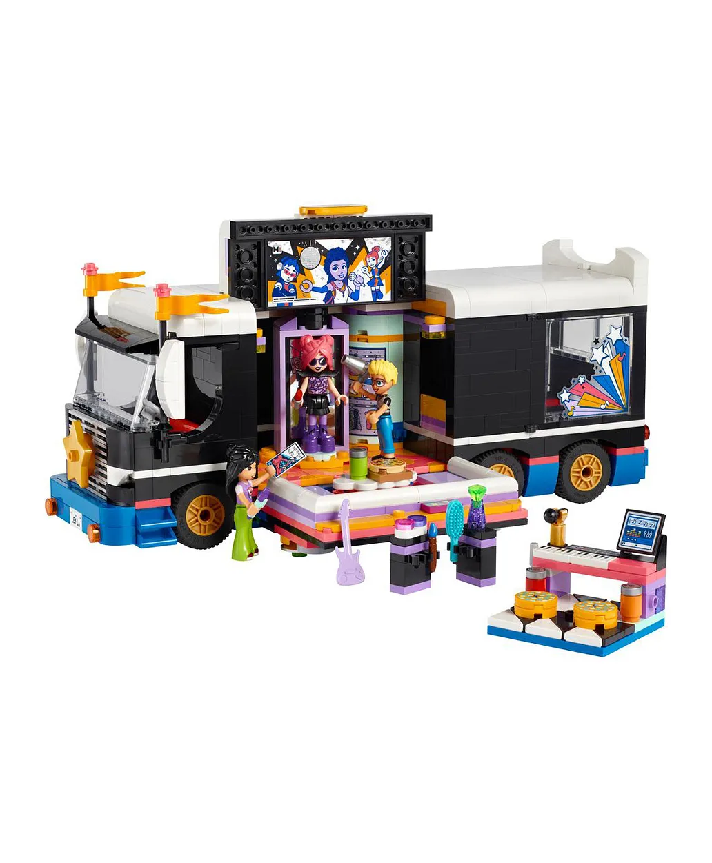 لعبة حافلة الجولة الموسيقية لنجوم البوب 42619 من LEGO® Friends - الصورة 11
