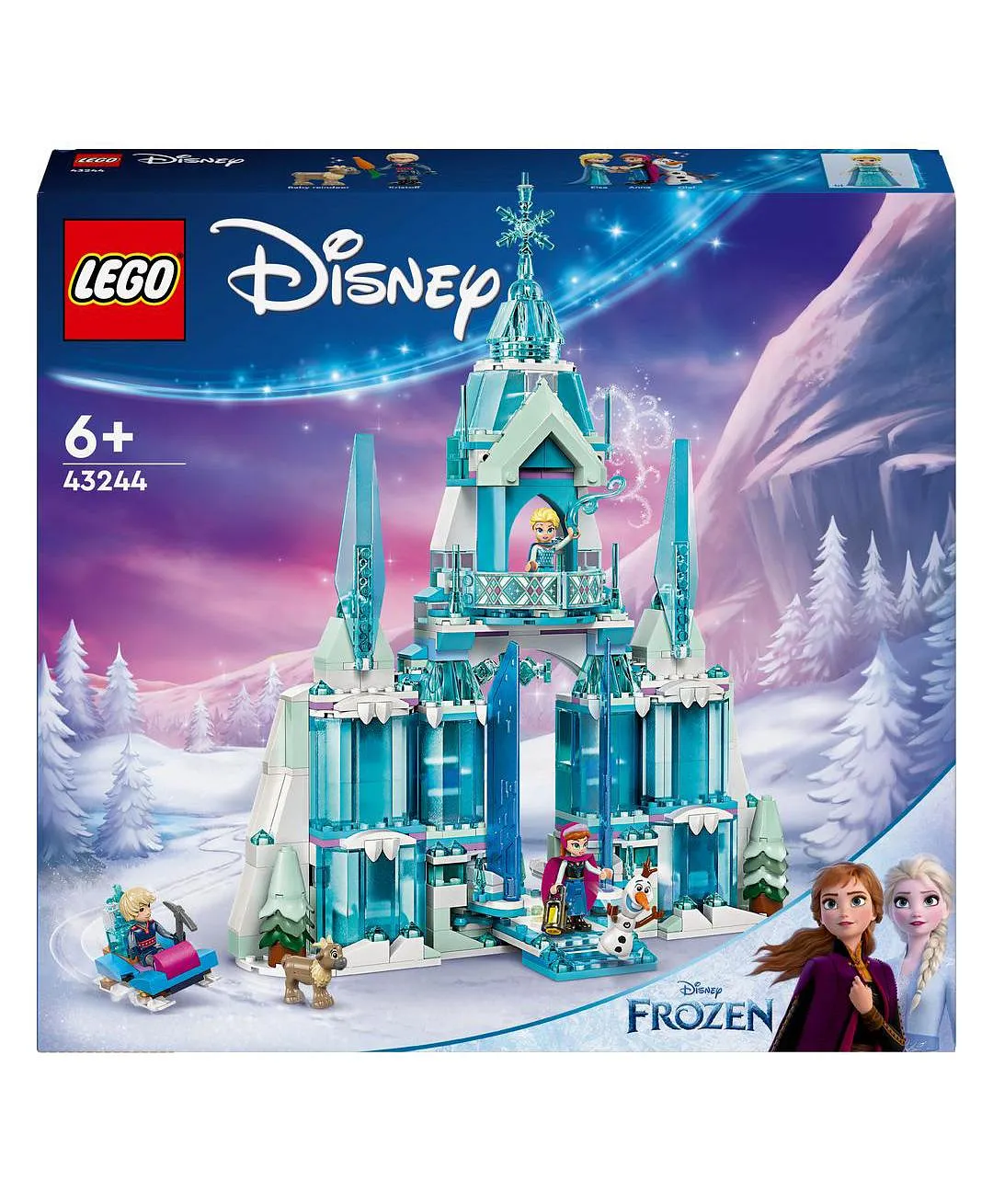 ليغو - قصر إلسا الجليدي من ديزني فروزن 43244 - 630 قطعة - الصورة 4