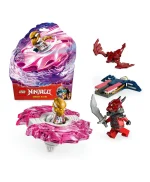 لعبة التشويق قرص سبينجيتسو التنين الخاص بسورا من ليغو® NINJAGO®‎، هدية النينجا مع شخصيتين صغيرتين 71824 - 56 قطعة