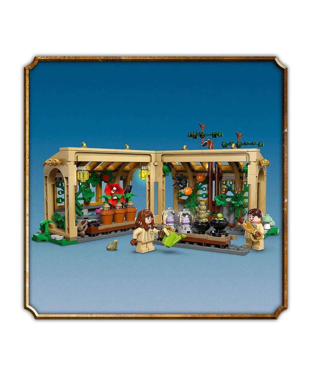 قلعة هوغوارتس™: صفّ علم الأعشاب من ليغو® Harry Potter™، هدية ساحر للأطفال، مجموعة صفّ دراسي 76445 - 390 قطعة - الصورة 3