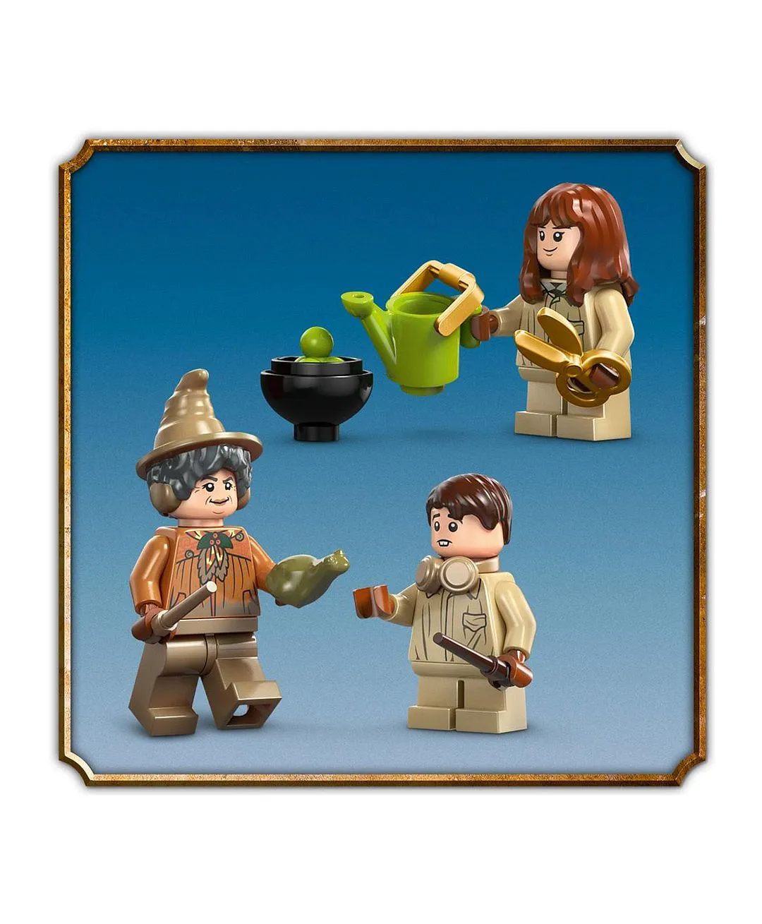 قلعة هوغوارتس™: صفّ علم الأعشاب من ليغو® Harry Potter™، هدية ساحر للأطفال، مجموعة صفّ دراسي 76445 - 390 قطعة - الصورة 4