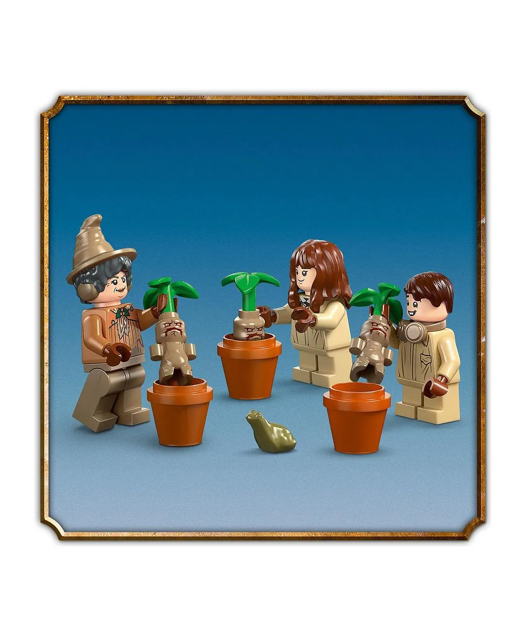 قلعة هوغوارتس™: صفّ علم الأعشاب من ليغو® Harry Potter™، هدية ساحر للأطفال، مجموعة صفّ دراسي 76445 - 390 قطعة - الصورة 5