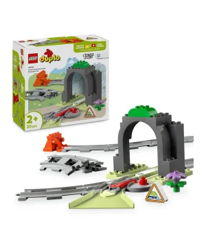 لعبة إبداعية: مجموعة التوسيع نفق القطار ومساراته 10425 من LEGO® DUPLO - 20 قطعة