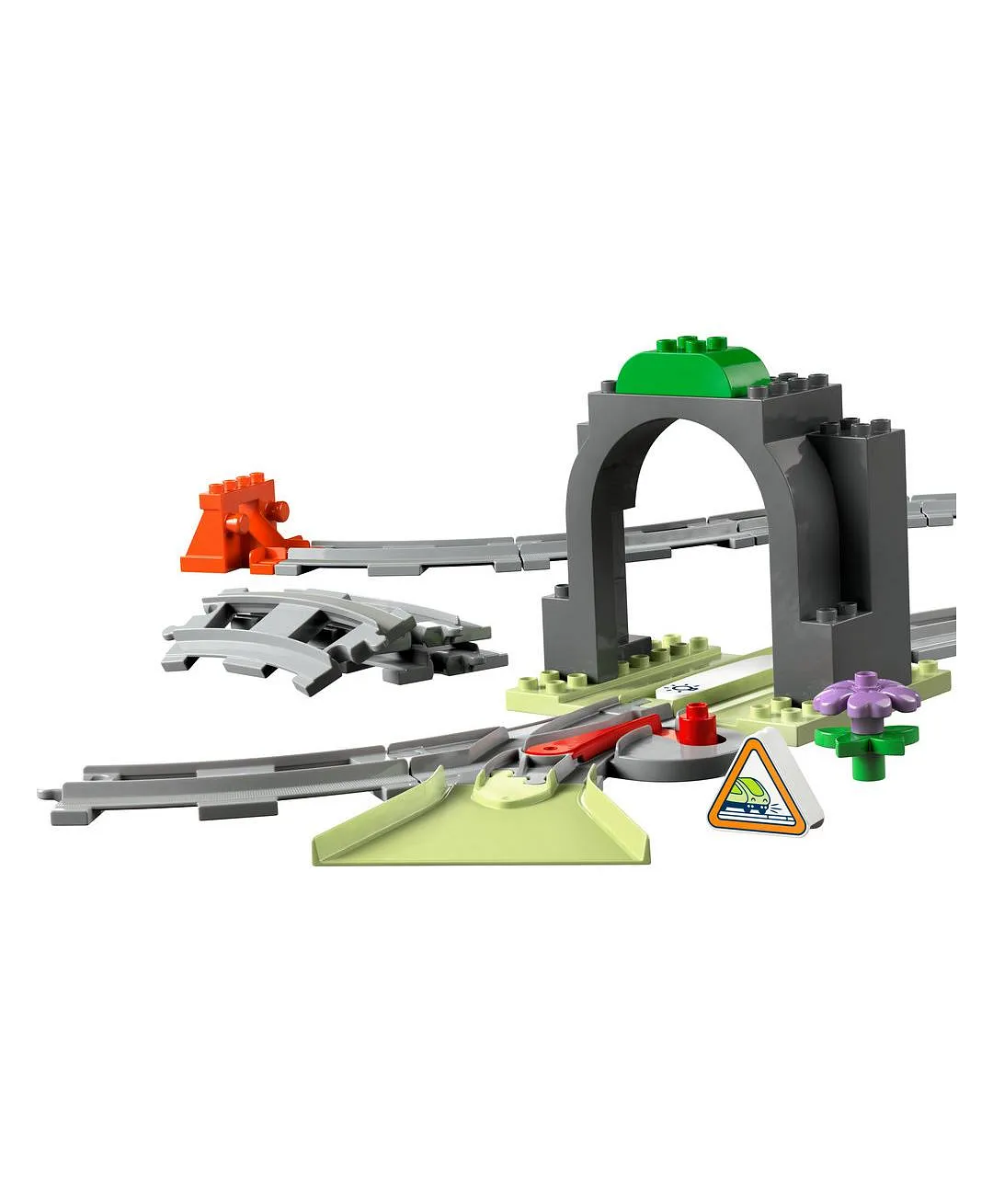 لعبة إبداعية: مجموعة التوسيع نفق القطار ومساراته 10425 من LEGO® DUPLO - 20 قطعة - الصورة 10