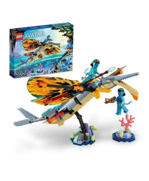 مجموعة لعبة بناء مغامرة سكيم وينغ 75576 من LEGO® Avatar (259 قطعة)