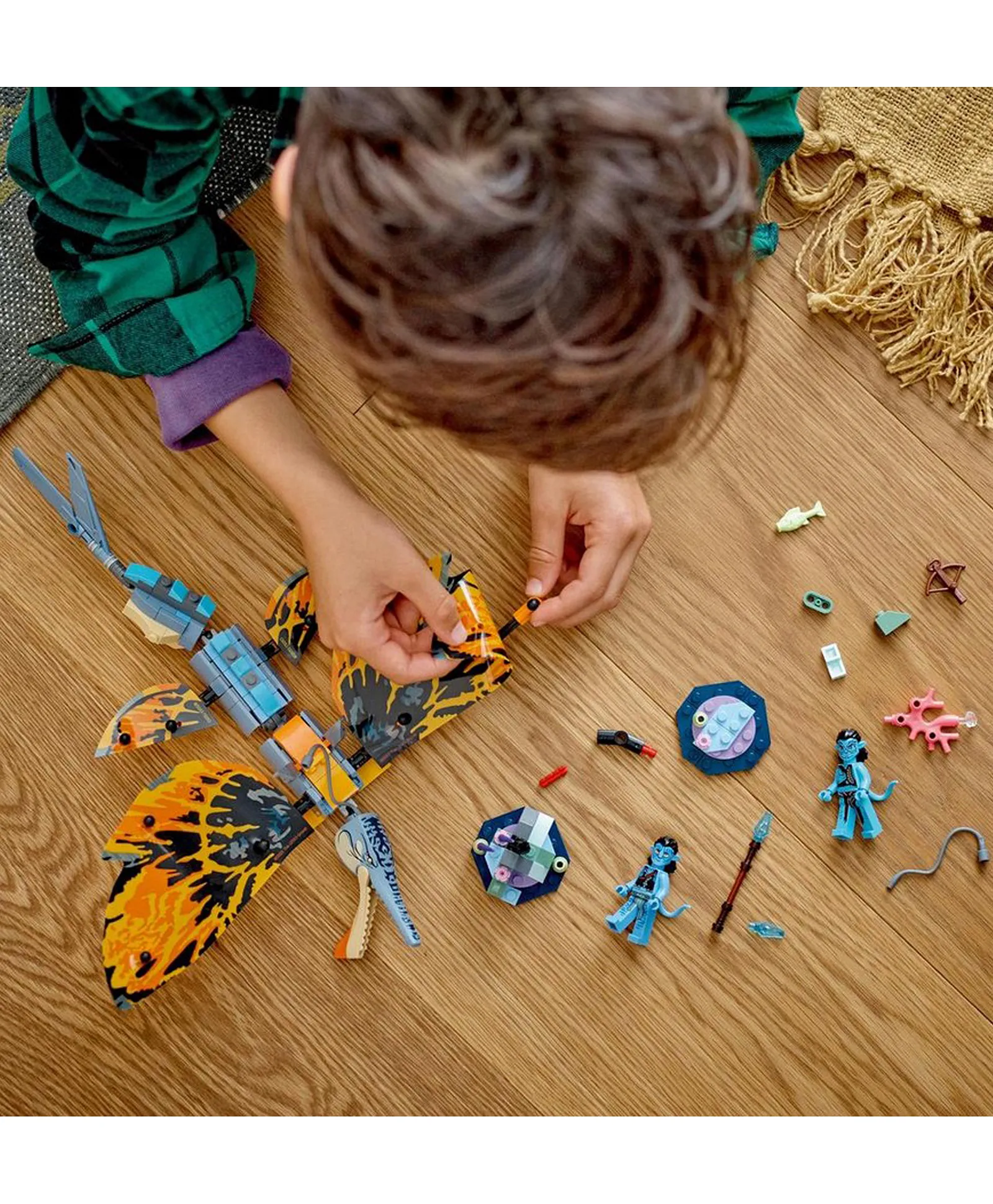 مجموعة لعبة بناء مغامرة سكيم وينغ 75576 من LEGO® Avatar (259 قطعة) - الصورة 4