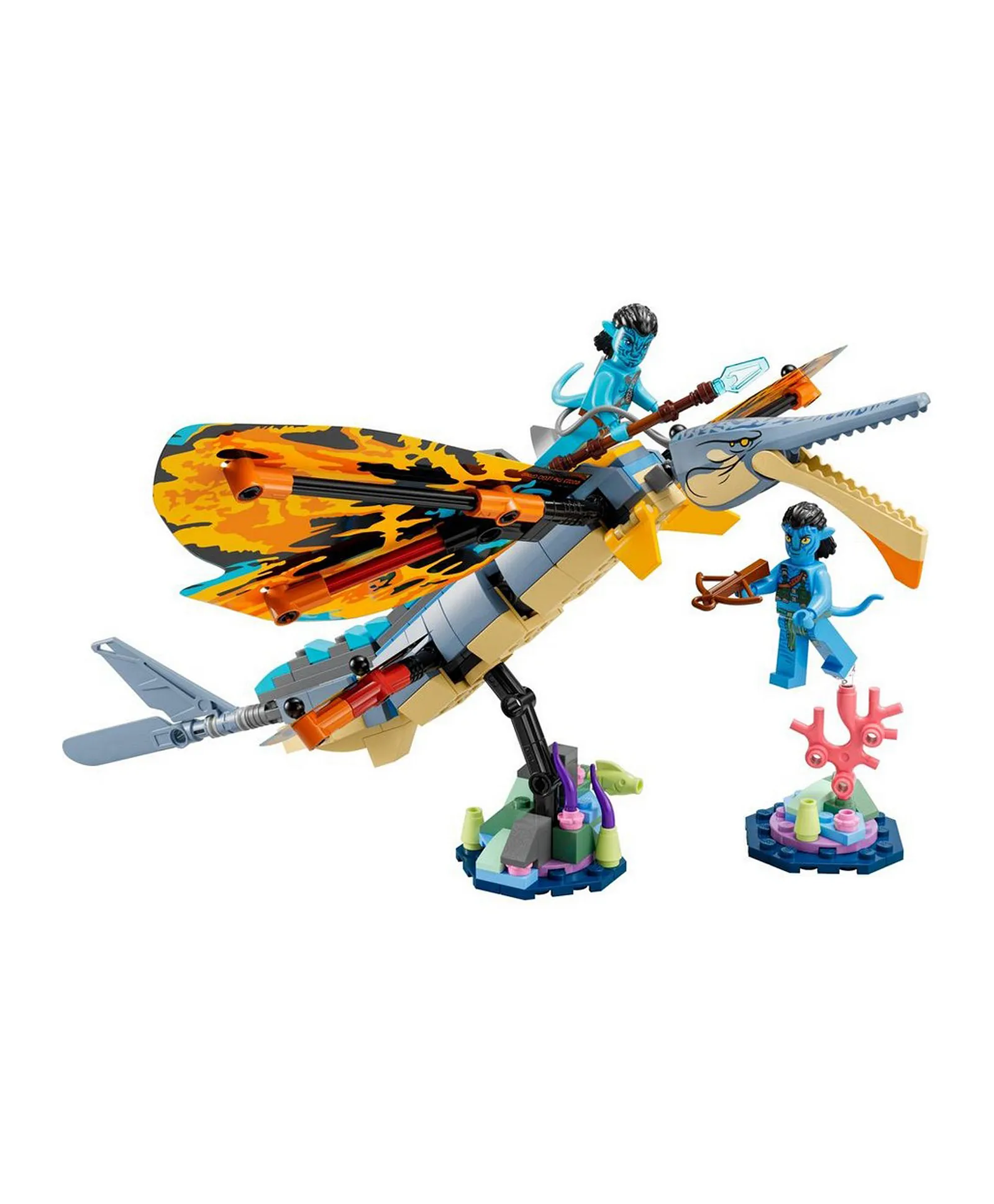 مجموعة لعبة بناء مغامرة سكيم وينغ 75576 من LEGO® Avatar (259 قطعة) - الصورة 6