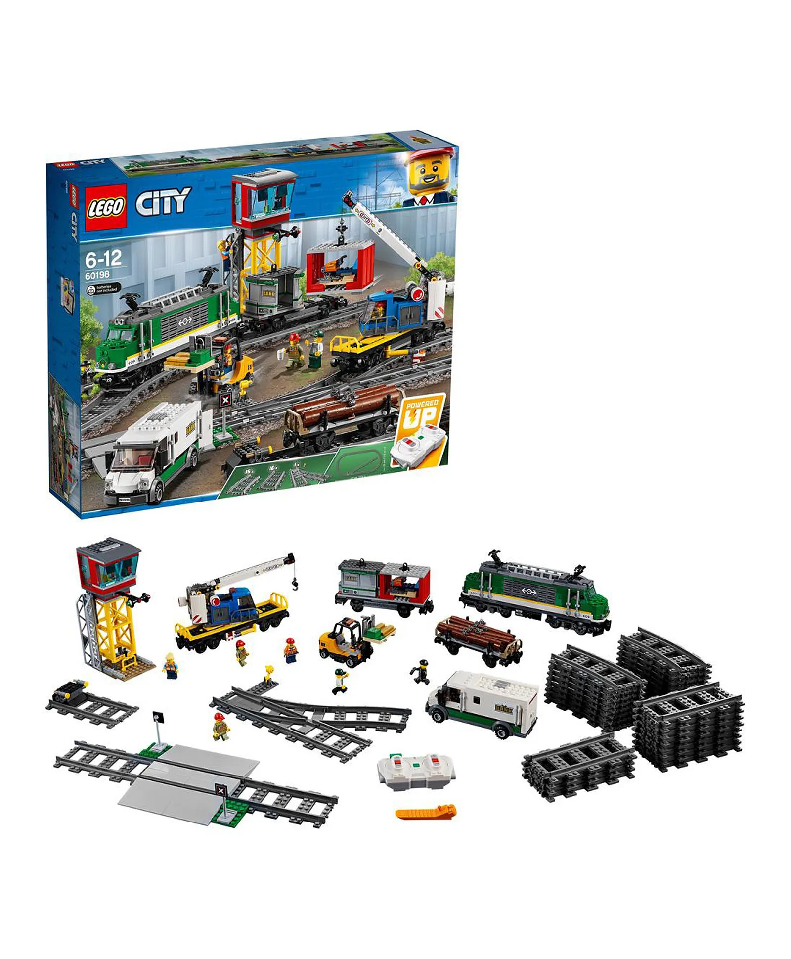 ليجو سيتي مجموعة قطار الشحن 60198 - 1226 قطعة