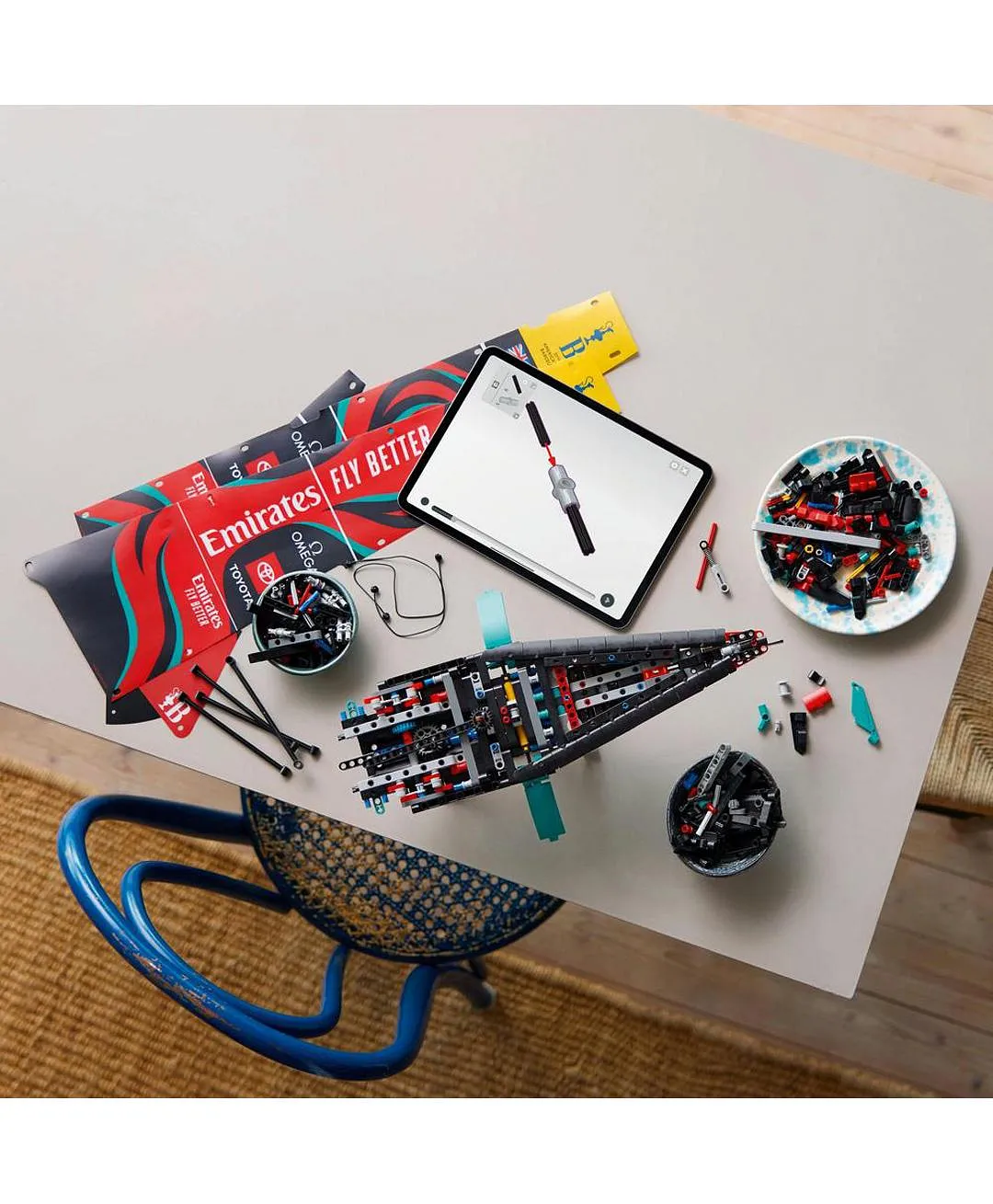 يخت Emirates Team New Zealand AC75 42174 من LEGO® Technic - الصورة 8