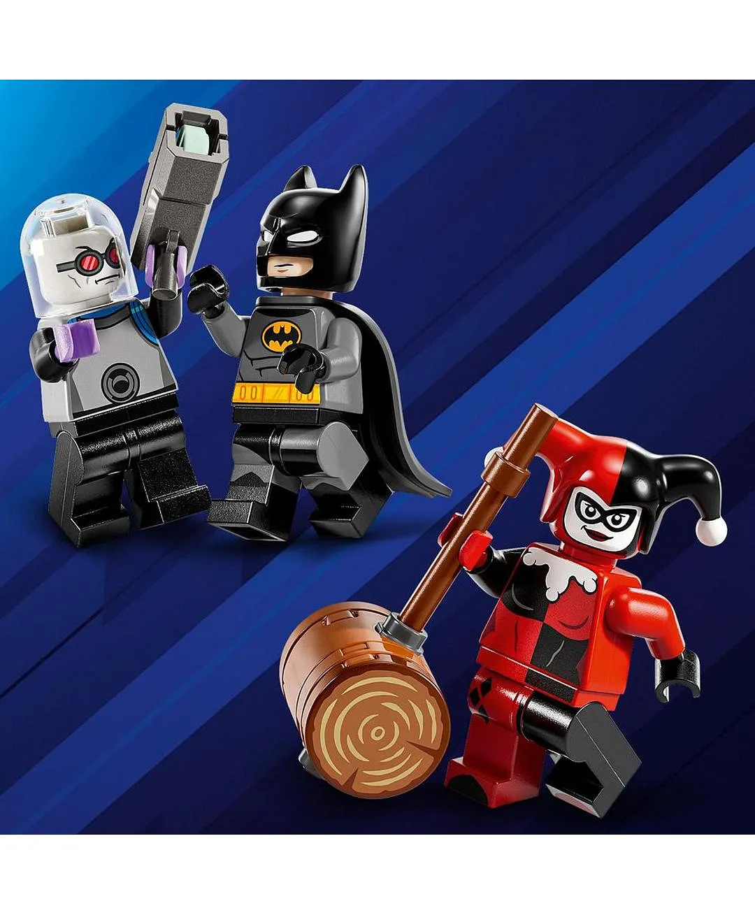 الرجل الوطواط مع سيارة الوطواط™ مقابل هارلي كوين™ ومستر فريز™ 76274 من LEGO® DC Batman™ - الصورة 9