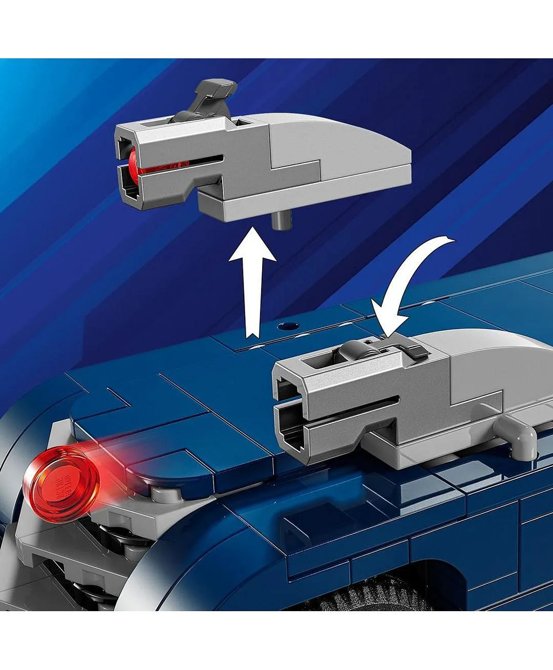 الرجل الوطواط مع سيارة الوطواط™ مقابل هارلي كوين™ ومستر فريز™ 76274 من LEGO® DC Batman™ - الصورة 10