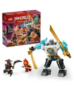 مجموعة لعبة التظاهر آلي بدلة معارك زين من ليغو® NINJAGO®‎ مع 3 شخصيات صغيرة، هدية النينجا 71827 - 92 قطعة