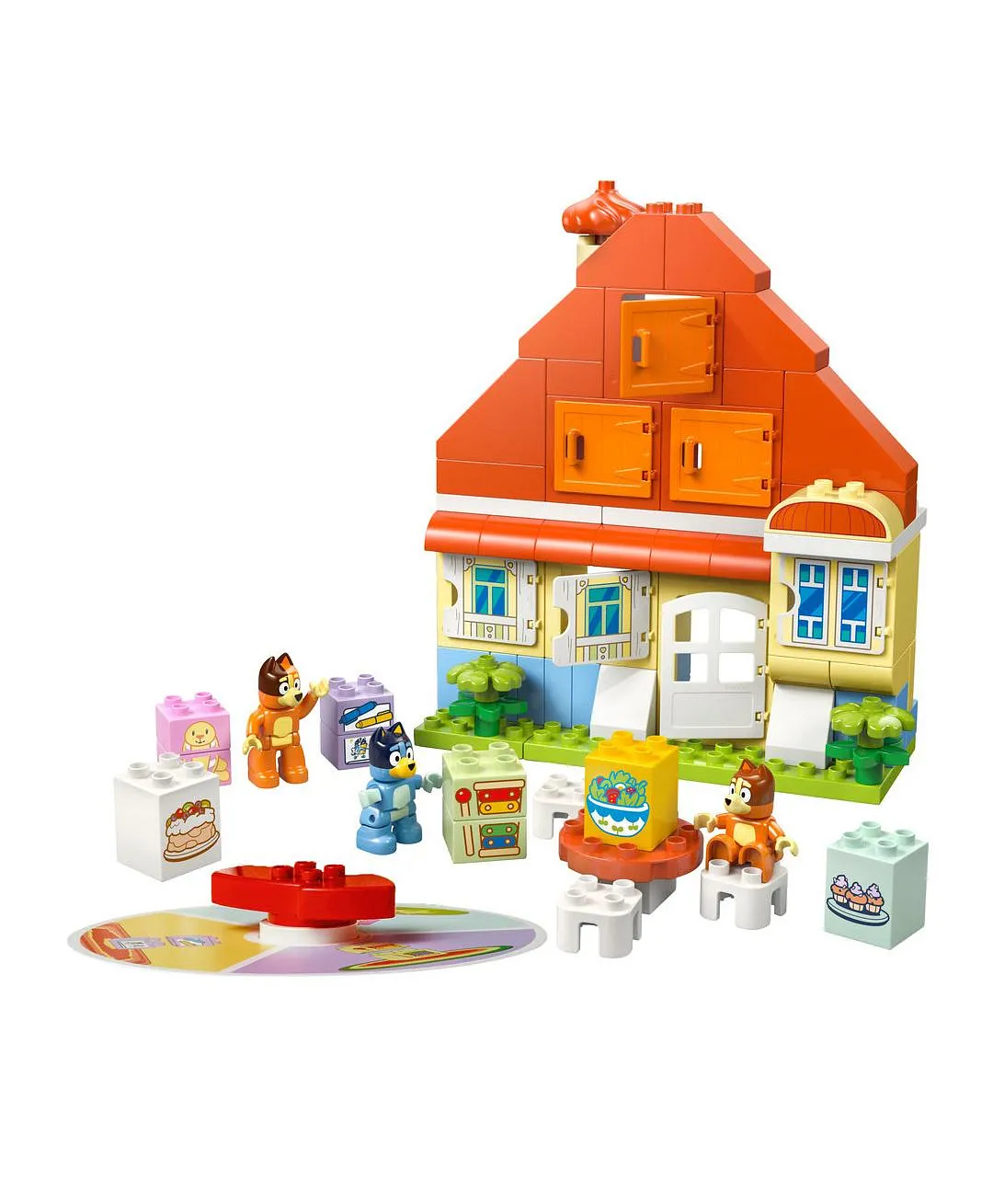 اللعبة التفاعلية منزل عائلة بلوي ولعبة الذاكرة من LEGO® DUPLO® Bluey 10459 - 83 قطعة - الصورة 9