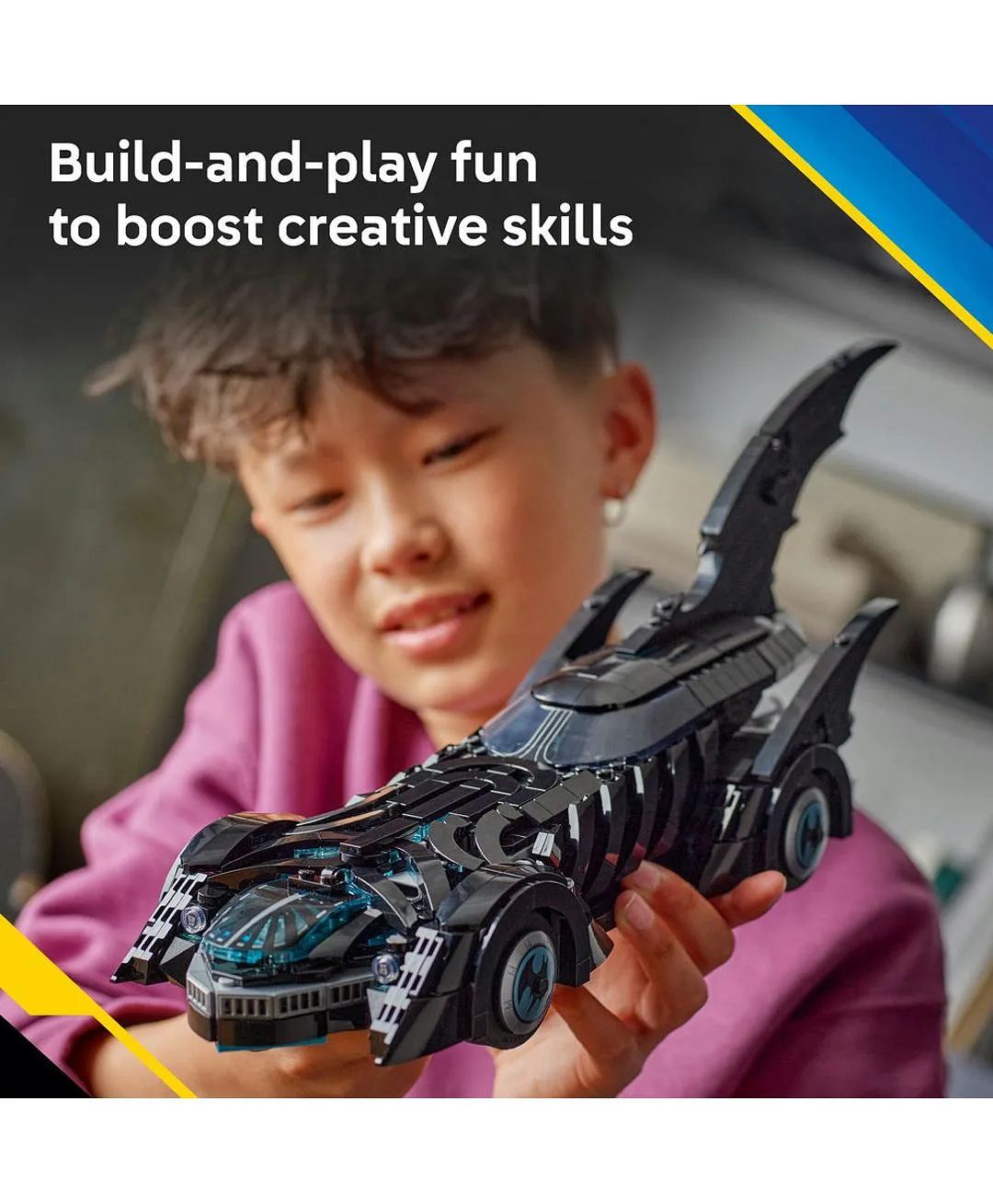 لعبة سيارة الوطواط™ من فيلم باتمان للأبد™ من ليغو® DC Batman™ للأطفال 76304 - 909 قطعة - الصورة 5