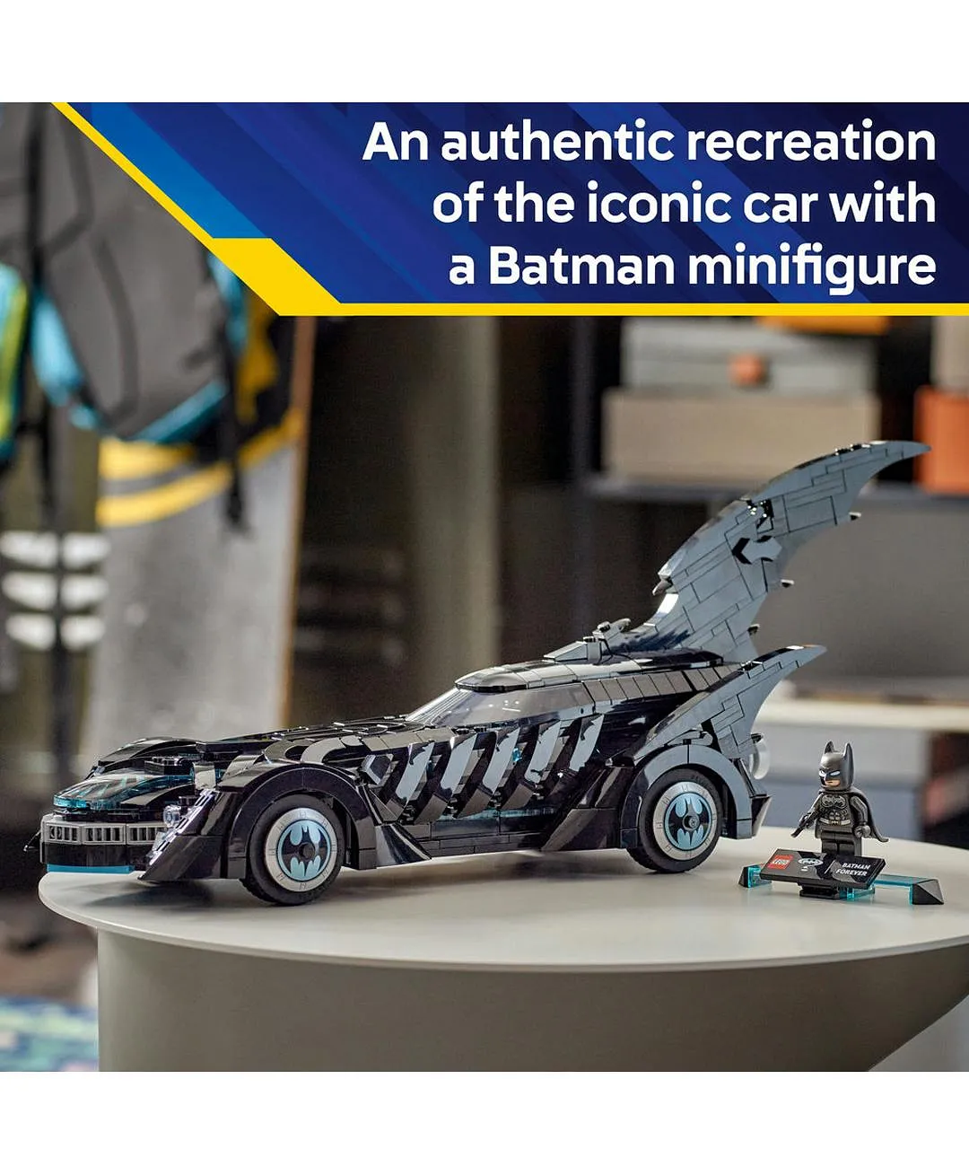 لعبة سيارة الوطواط™ من فيلم باتمان للأبد™ من ليغو® DC Batman™ للأطفال 76304 - 909 قطعة - الصورة 6