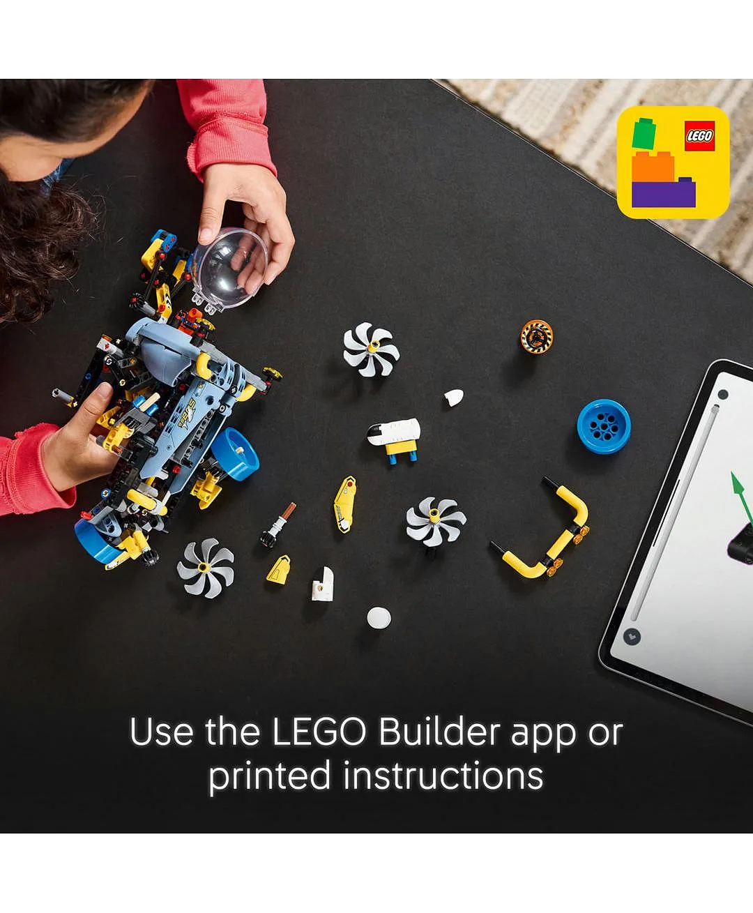 مجموعة لعبة غواصة البحث في أعماق البحار من ليغو® Technic للأطفال الذين يحبّون الهندسة والعلوم 42201 - 413 قطعة - الصورة 7