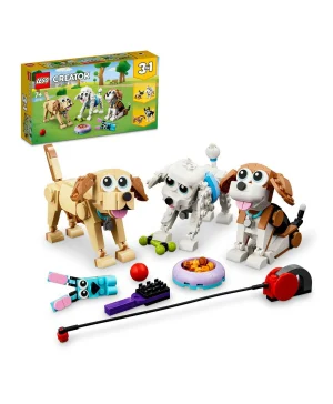 ليغو -  مجموعة كلاب كرياتور أدورابل - 475 قطعة