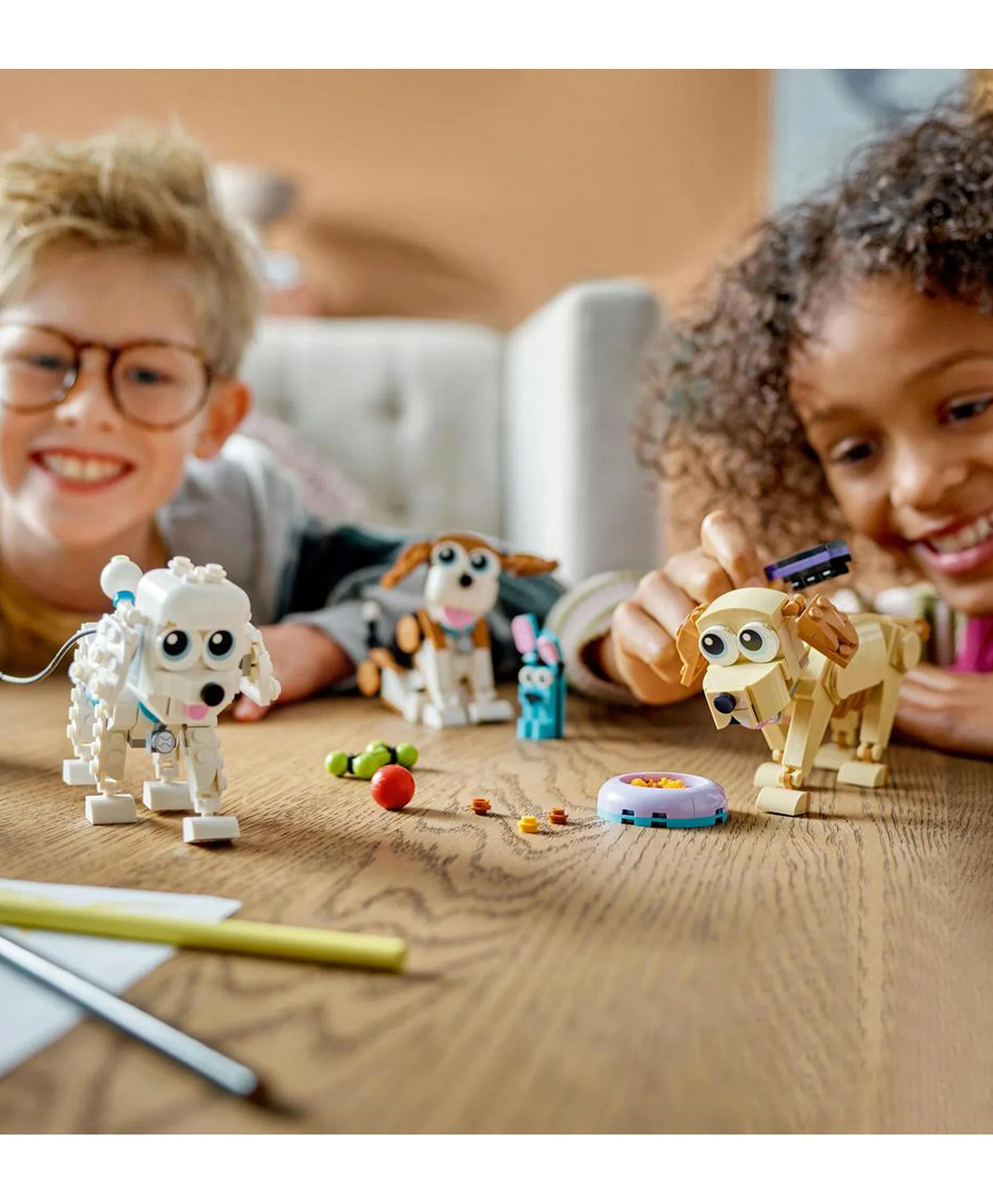 ليغو - مجموعة كلاب كرياتور أدورابل - 475 قطعة - الصورة 3