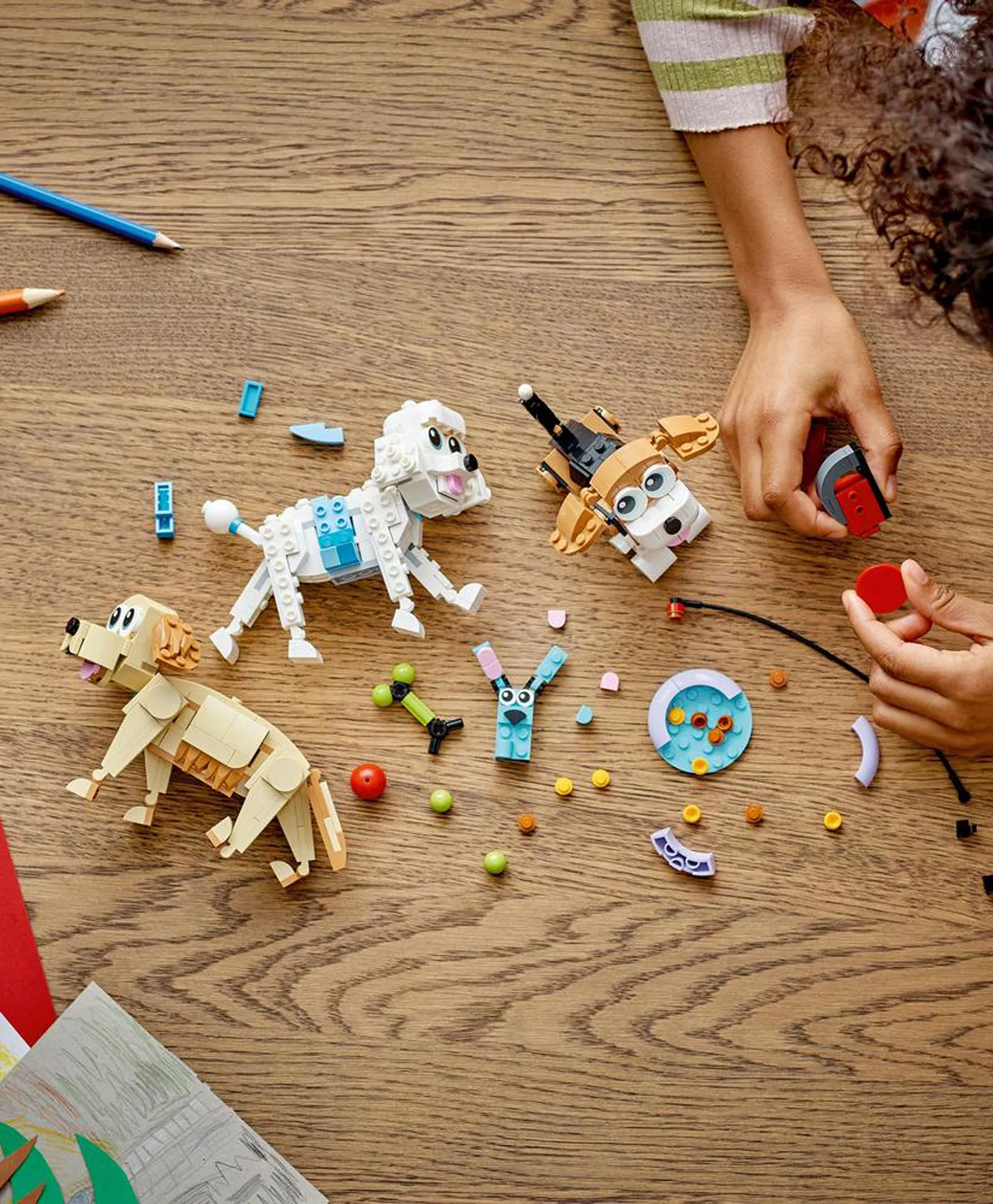 ليغو - مجموعة كلاب كرياتور أدورابل - 475 قطعة - الصورة 4