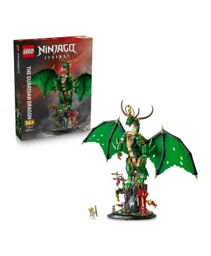 مجموعة بناء قطعة عرض التنين الحارس من ليغو® NINJAGO®‎ مع شخصية صغيرة للمعلّم ووه 71847 - 1650 قطعة