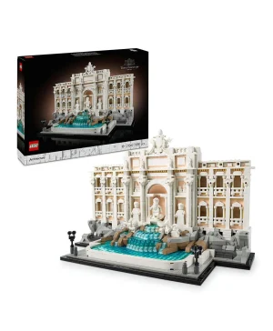 المعلم الإيطالي نموذج نافورة تريفي من ليغو® أركتكتشر، مجموعة بناء تذكار السفر إلى روما 21062 - 1880 قطعة