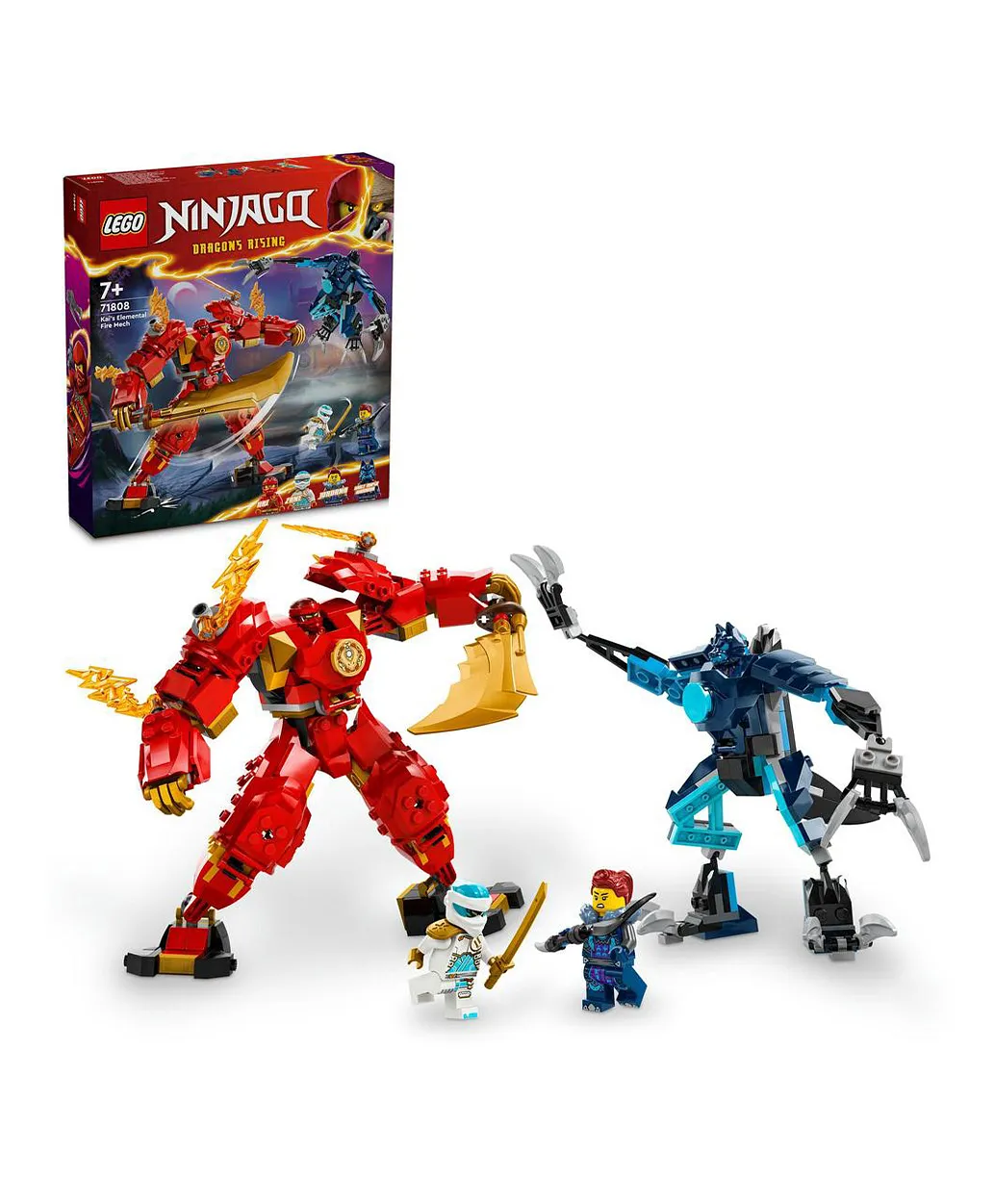 ليغو - نينجاجو كاي عنصر النار ميك 71808 - 322 قطعة