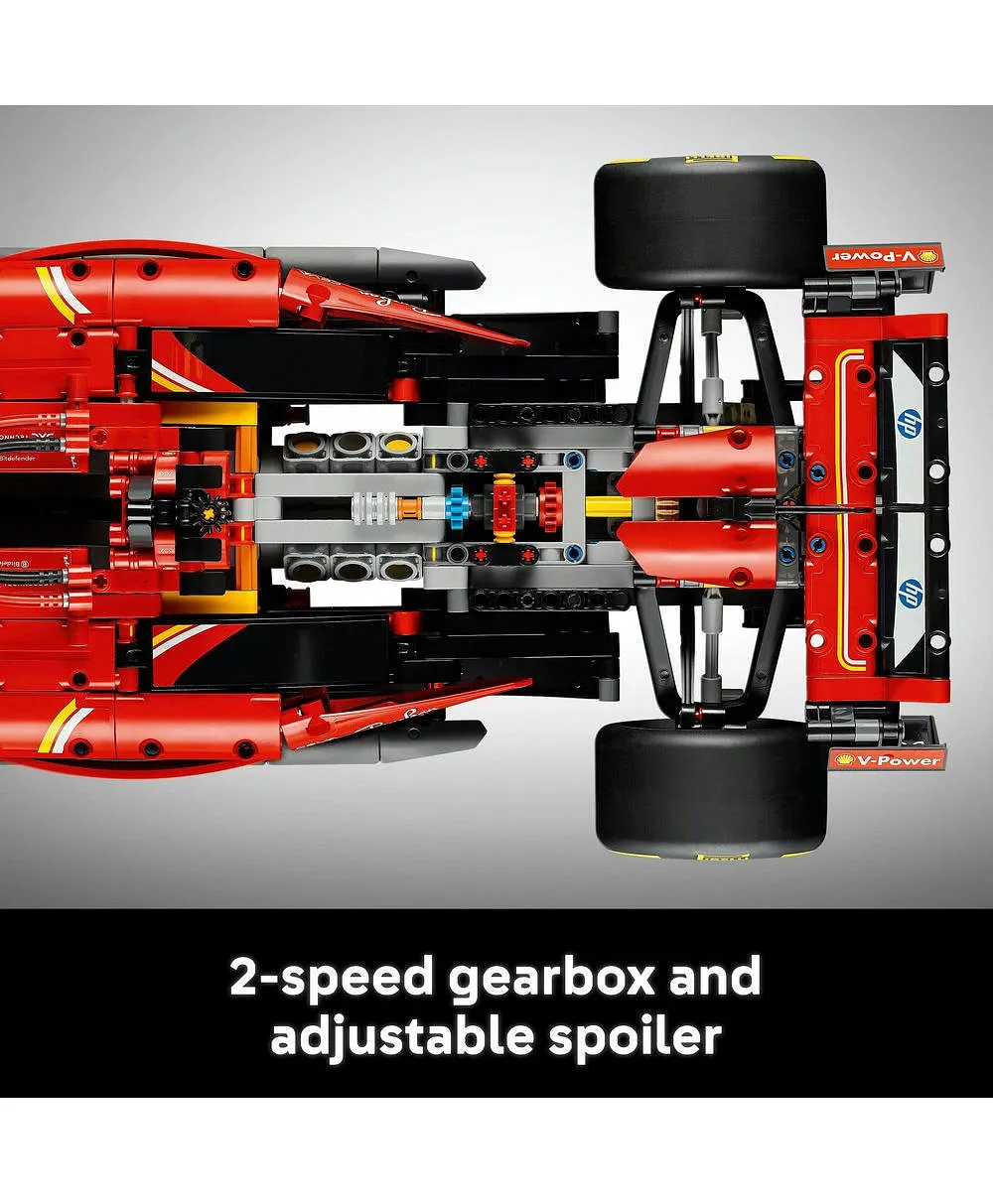 مجموعة نموذج سيارة Ferrari SF-24 F1 من ليغو® Technic للبالغين، ابنوا مجموعة سيارة سباق خاصة بكم42207 - 1361 قطعة - الصورة 5