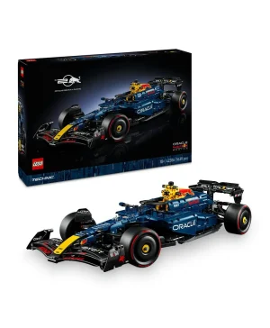 مجموعة نموذج سيارة Oracle Red Bull Racing RB20 F1 من ليغو® Technic للبالغين، ابنوا سيارتكم 42206 - 1639 قطعة