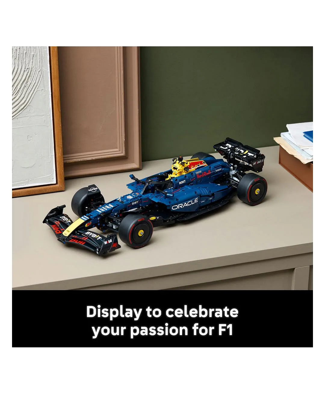 مجموعة نموذج سيارة Oracle Red Bull Racing RB20 F1 من ليغو® Technic للبالغين، ابنوا سيارتكم 42206 - 1639 قطعة - الصورة 8