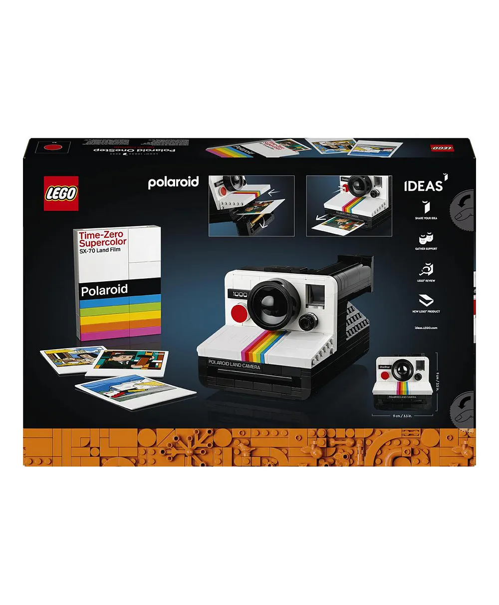 كاميرا Polaroid OneStep SX-70 21345 من LEGO® Ideas - الصورة 3