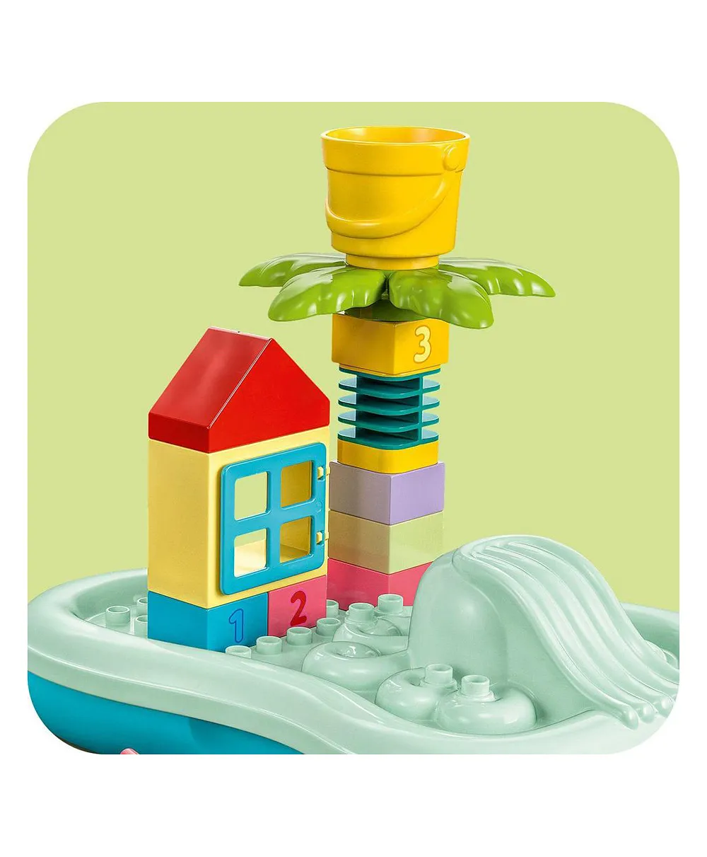 ليغو - مجموعة دوبلو الحديقة المائية - 19 قطعة - الصورة 9