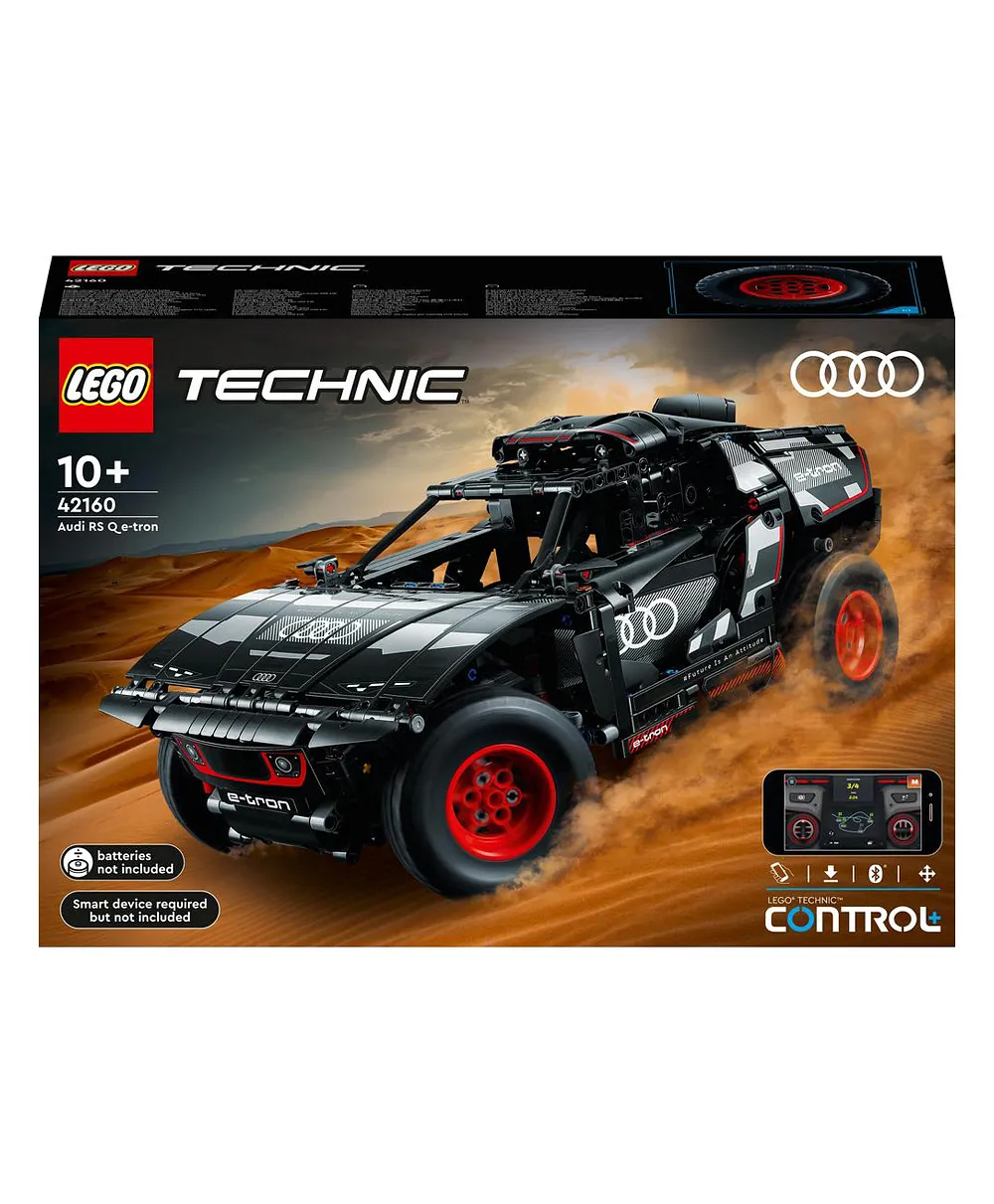 مجموعة لعبة بناء أودي آر إس كيو إي ترون 42160 من ™LEGO® Technic (914 قطعة) - الصورة 4
