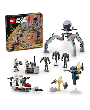 ليجو مجموعة معركة ستار وورز كلون تروبر وبوت درويد 75372 - 215 قطعة