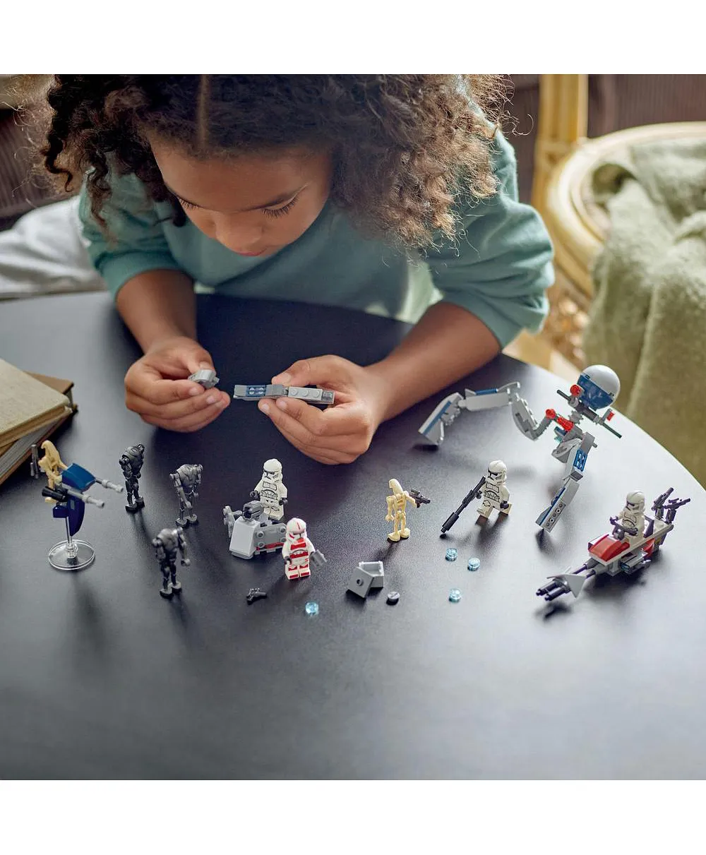 ليجو مجموعة معركة ستار وورز كلون تروبر وبوت درويد 75372 - 215 قطعة - الصورة 6