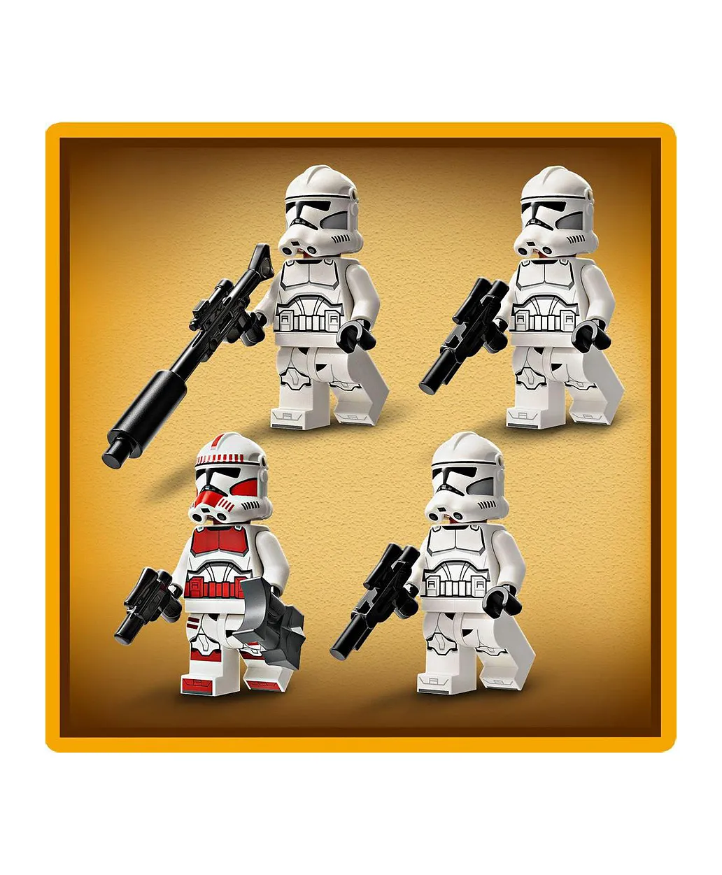 ليجو مجموعة معركة ستار وورز كلون تروبر وبوت درويد 75372 - 215 قطعة - الصورة 8